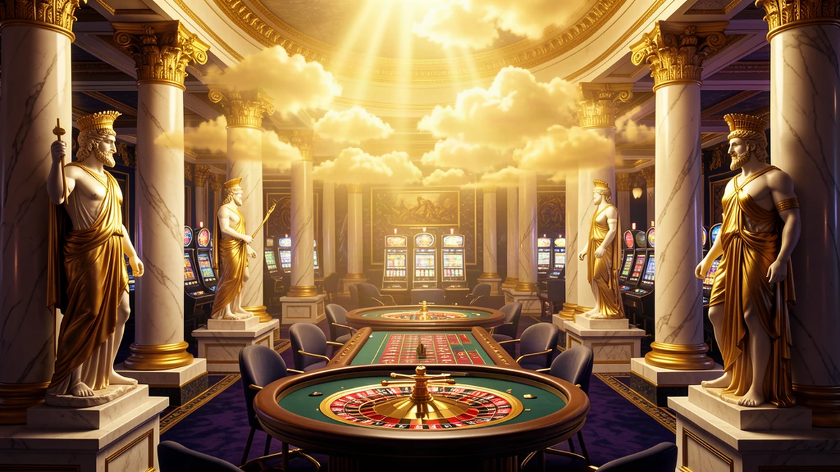 Olympe Casino — interface du casino en ligne